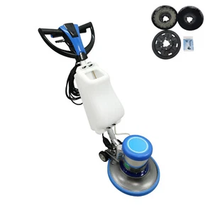 110V 17" Commercial Floor Scrubber Buffer Polisher Floor Cleaning Machine - Picture 1 of 21
