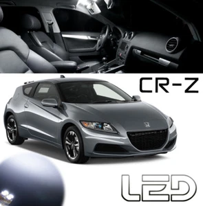 For Honda CRZ CR-Z White LED Bulbs Interior Ceiling Light Box Doors  - Picture 1 of 6