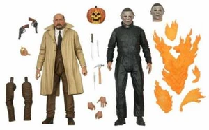 HALLOWEEN 2 ULTIMATE MICHAEL MYERS & DOCTOR LOOMIES 7″ Action Figure 18 NECA - Imagen 1 de 12