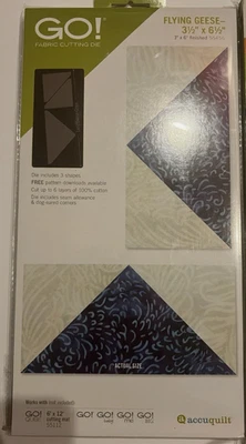 Accuquilt Go! Gansos voladores 3 1/2 X 6 1/2 Foto 1 de 4