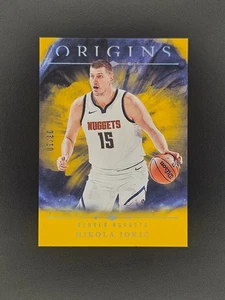 2024-25 Panini Origins Nikola Jokic Gold #/10 Denver Nuggets #66 - Foto 1 di 2