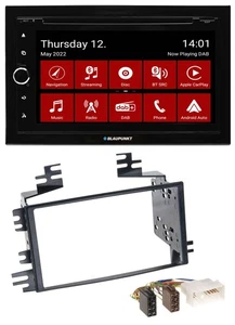 Blaupunkt MP3 DVD Bluetooth DAB 2DIN USB Autoradio für Kia Rio Rio5 Sportage Hyu - Bild 1 von 9