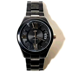 JBW Men's Watch J6311B Bond Diamond Dial Quartz Black Stainless Steel 44mm *READ - Bild 1 von 6
