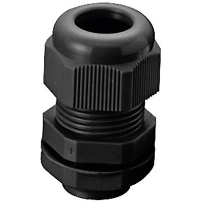 TRU COMPONENTS 1593300 Kabelverschraubung  M16  Polyamid Schwarz (RAL 9005) 1... - Bild 1 von 2