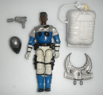 100% Complete 1990 Sky Patrol Static Line Figure Vintage G.I. GI Joe 3.75 ARAH - Image 1 of 4