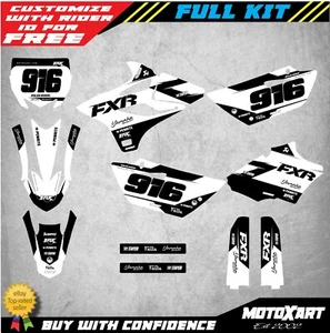 YAMAHA YZ 85 2015 2016 2017 2018 2019 2020 2021 custom graphics BURN STYLE - Picture 1 of 7