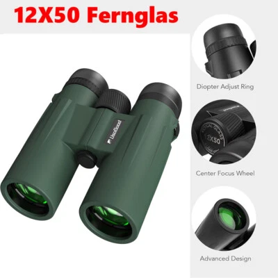 USOGOOD 12X50 Fernglas Observer Nachtsicht Jagdfernglas Vergrößerung Binoculars