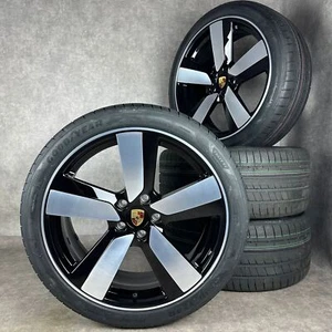 Sommerräder Macan EV 22" Original Macan Sport Felgen 4 4S Turbo 95C044660F NEU - Picture 1 of 11