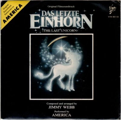 AMERIKA / The Last Unicorn - (Instrumental) - 45 RUNDEN (WIE NEU) ITALIEN - Bild 1 von 2