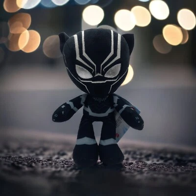 Black Panther TChalla Marvel Wakanda Forever Plush New With Tags Roughly 10" - Image 1 of 4