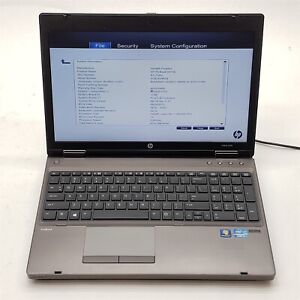 HP ProBook 6570b Laptop 15.6" HD Intel Core i7 3530M 2.90GHZ 8GB 1TB HDD NO OS