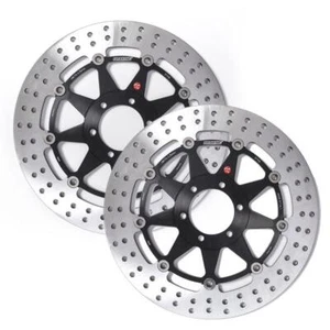 Pair of front brake discs Braking R-Stx Yamaha FJ1200 ABS 1991 - Picture 1 of 6