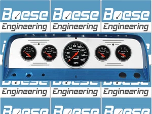 64 65 66 Chevy Truck Billet Aluminum Gauge Panel Dash Insert Instrument Cluster - Picture 1 of 1