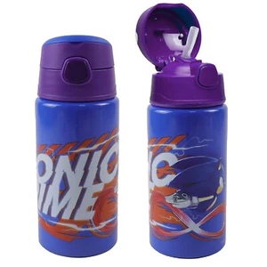Sonic Speed Botella de Aluminio 500ml con cannuccia Niños N / Térmico - Imagen 1 de 6