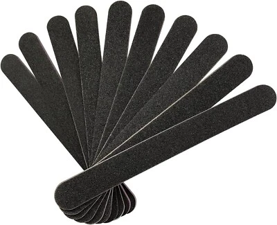 Nail File 10 PCS Professional Double Sided 100/180 Grit Nail Files Emery Board B - Image 1 of 4