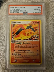 Typhlosion #17 Golden Sky Theme Deck PSA 10 - Picture 1 of 2