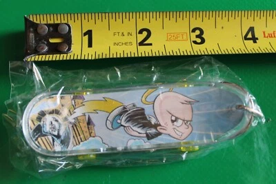 Powell Peralta Bones Angel Boy Heaven Años 90 Mini-Patineta Tech Deck Llavero Foto 1 de 4