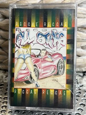 REGGAE ALL STARS VOL.1 Reggaeton 90's sealed CASSETTE - Image 1 of 4