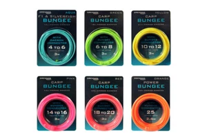 Drennan Tackle Fishing Hollow Core Pole Bungee Elastic + Connector All Sizes - Picture 1 of 1