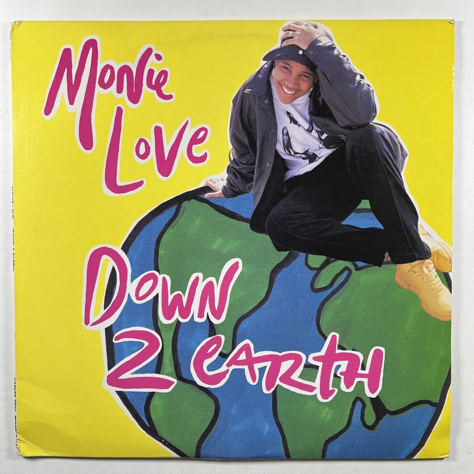 Monie Love “Down 2 Earth (Funky Edit)/Guitar Edit” (2) Single 12”/Warner (NM) Foto 1 de 4