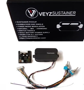 VEYZ SUSTAINER HUMBUCKER MODEL FLAT CUSTOM HAND MADE - Picture 1 of 3