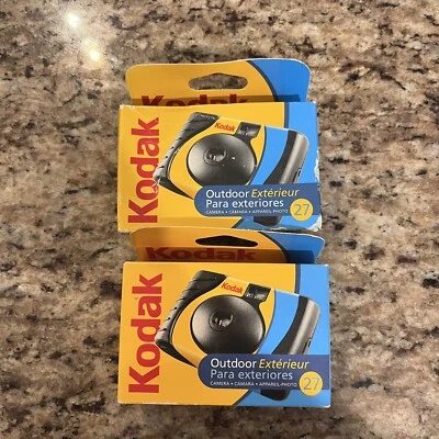 Sealed KODAK MAX OUTDOOR Camera 27 Exp Single Use Disposable Y2K Party Retro - Image 1 of 4