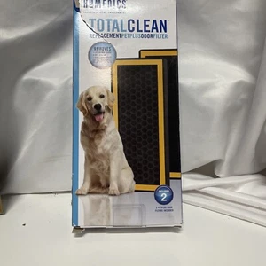 2 Pack Homedics Total Clean Replacement Pet Plus Odor Filter - Picture 1 of 1