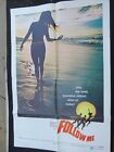 Follow Me Movie Poster Surf 1969 Gene Mccabe Rare Nice