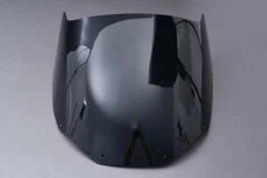Black Windscreen / Windshield Poly YAMAHA FZR1000 / FZR 1000 GENESIS 1987-1988 - Picture 1 of 3