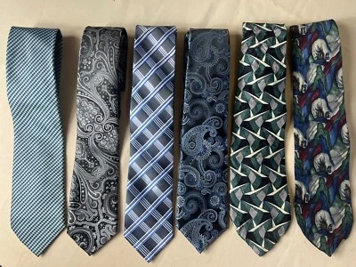 Assortment Men’s Neck Ties, 6 - Image 1 of 4