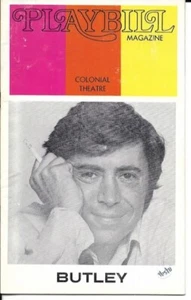 Brian Bedford "Butley" TOUR Playbill 1973 Boston Colonial Theatre - Picture 1 of 1