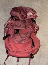 The North Face Women's Terra 55L Daypack TECH  - XS/ S Salt Rose Pink
