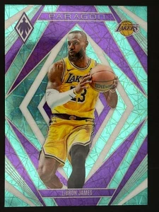 2023-24 Panini Phoenix - Paragon - #14 LeBron James Teal Lazer - Imagen 1 de 2