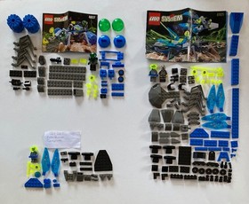 3 Lego Insectoids: 6905 Bi-Wing, 6837 Cosmic Creeper, 6817 B. Buzzer-all 100%