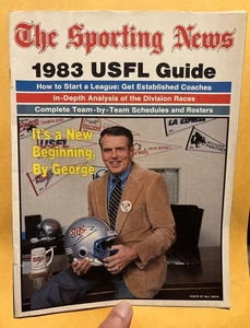 The Sporting News 1983 USFL Guide - Picture 1 of 7