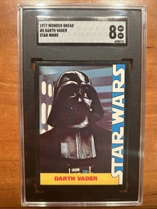 1977 Star Wars Wonder Bread 772 #5 Darth Vader SGC 8 - Picture 1 of 3