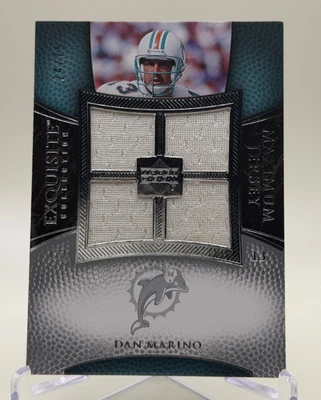 2007 Upper Deck Exquisite Collection Maximum Jersey /75 Dan Marino #XXL-DM2 HOF - Image 1 of 4