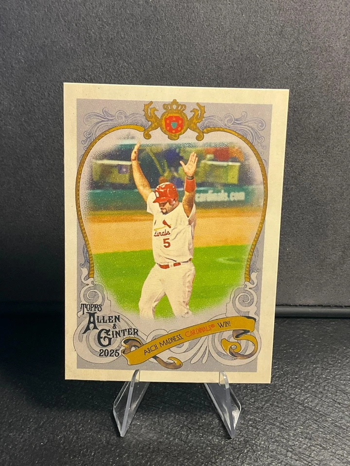 2025 Topps Allen & Ginter Sweet Victory SV-10 Albert Pujols, Cardenales de San Luis Foto 1 de 1