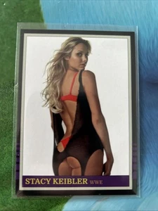 STACY KEIBLER SEXY CUSTOM CARD WWE - Picture 1 of 2
