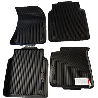 NUEVO Juego de 4 alfombrillas de goma originales Audi A8 para todo tipo de clima OEM A8/S8 2004-2010 Foto 1 de 4