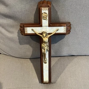 De colección Últimos Ritos Crucifijo Católico Compartimento Oculto Kit Completo Jesús - Imagen 1 de 10