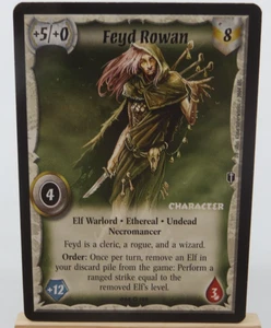WARLORD Saga of the Storm CCG Elf Charakterkarte FEYD ROWAN 066/158 - Bild 1 von 2