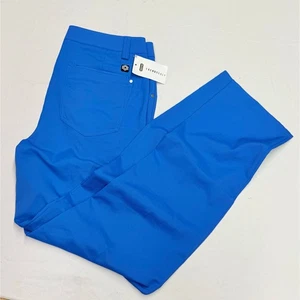 Puma Trendy Golfhose Herren Größe 33x34 Farbe Blau Straight Fit Neu mit Etikett - Bild 1 von 15