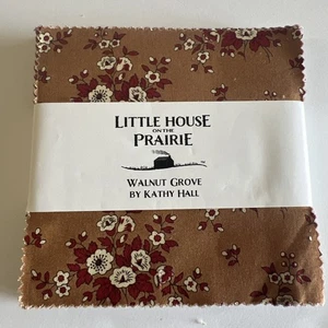 Little House On The prairie Walnut Grove By Kathy Hall Charm Pack - Picture 1 of 9