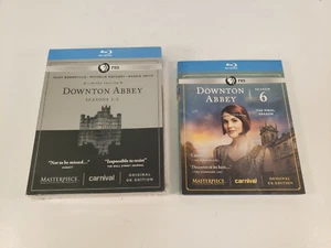 Downton Abbey Limited Edition Set Seasons 1-5 Bluray Season 6 DVD READ - Imagen 1 de 9