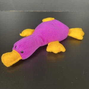 TY Beanie Baby - Patti The Platypus, 1993 RETIRED McDonalds Purple Small 8” - Picture 1 of 5