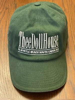 Thee Casa de Muñecas North Myrtle Beach Carolina del Sur Sombrero Ajustable Verde Foto 1 de 4