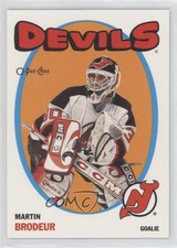 2001-02 O-Pee-Chee Heritage Martin Brodeur #3 HOF