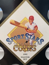 Sport Stars BRASS Collector Coins  1992 *SET BREAK*  Pack Fresh You Pick