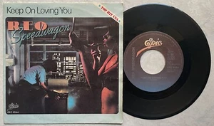 REO SPEEDWAGON 'Keep On Loving You / Follow My Heart' 1981 Dutch 7" vinyl - Picture 1 of 1